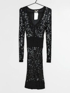 Marciano — Sequin Sweater Dress